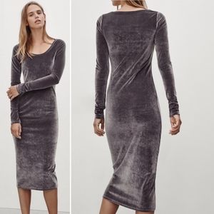 Wilfred Free Velvet Anouck Earthy Dress